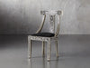 Bone Inlay Moroccan Chair Black 1