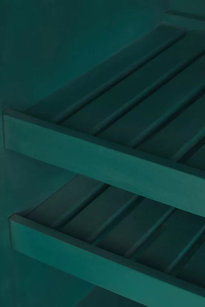 Optical Inlay Bar Cabinet Black 4